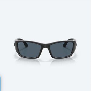Costa Del Mar Corbina Sunglasses Black Frame Gray Lens 580P lenses